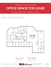 200 W 22nd St, Lombard, IL for lease Floor Plan- Image 2 of 2