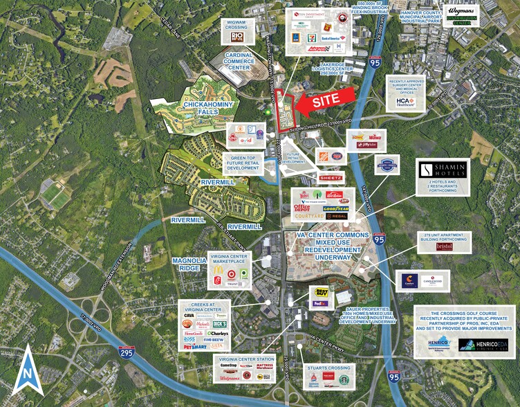 Washington Hwy at Sliding Hill Road, Glen Allen, VA for sale - Building Photo - Image 3 of 3