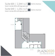 2020 Camino Del Rio N, San Diego, CA for lease Floor Plan- Image 1 of 1