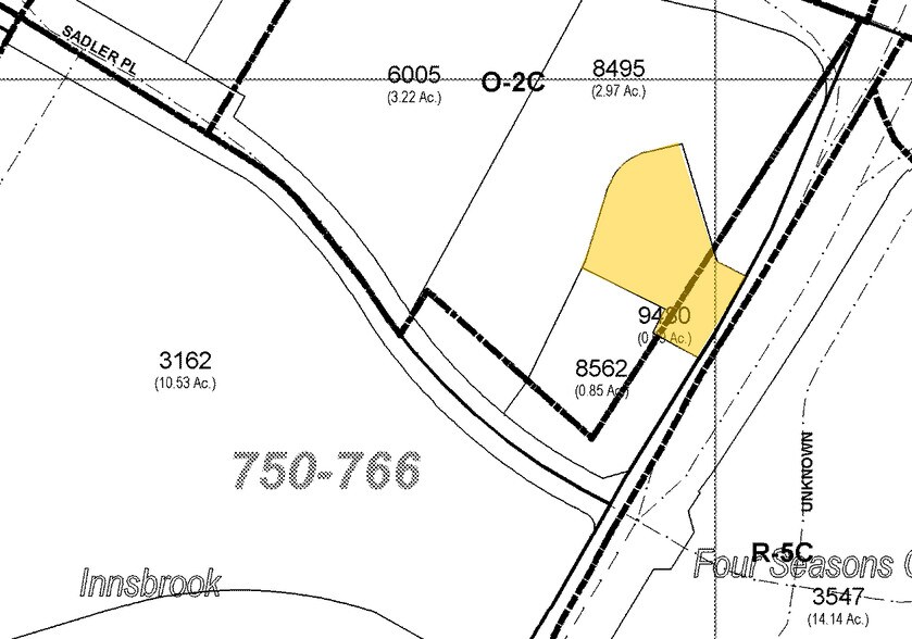 5030 Sadler Pl, Glen Allen, VA for lease - Plat Map - Image 2 of 8