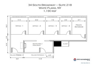 34 S Broadway, White Plains, NY for lease Floor Plan- Image 1 of 1