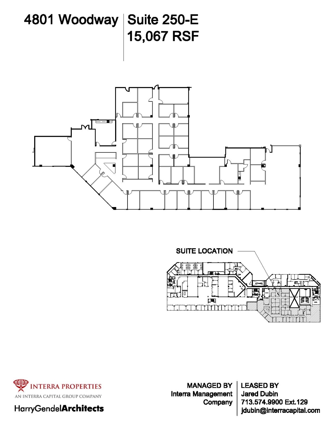 4801 Woodway Dr, Houston, TX for lease Floor Plan- Image 1 of 1