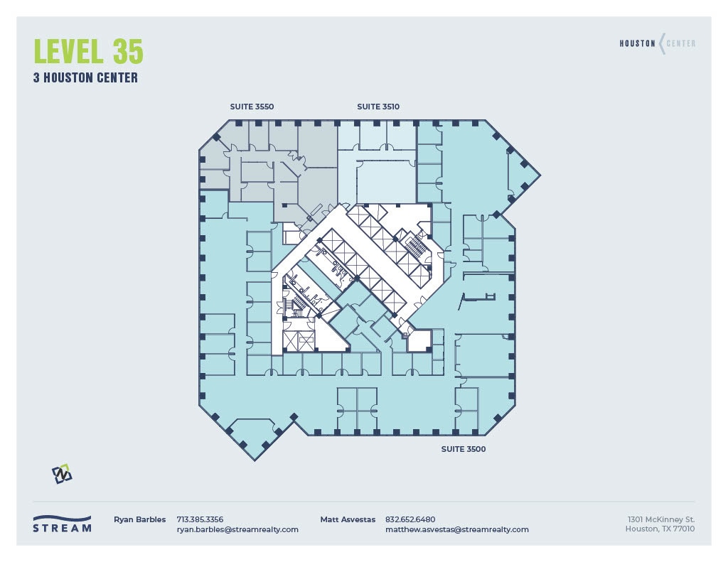1301 McKinney St, Houston, TX for lease Floor Plan- Image 1 of 1