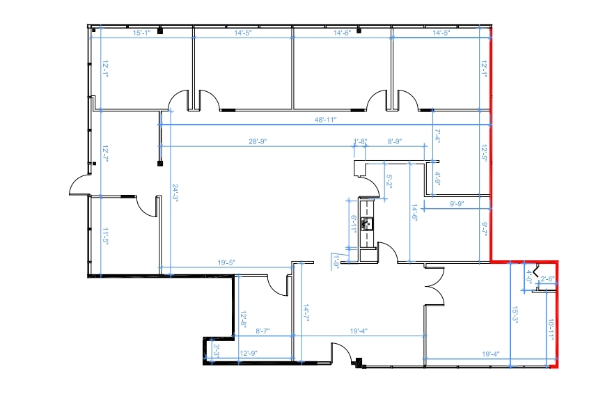 15111 123 Ave, Edmonton, AB for lease Floor Plan- Image 1 of 1