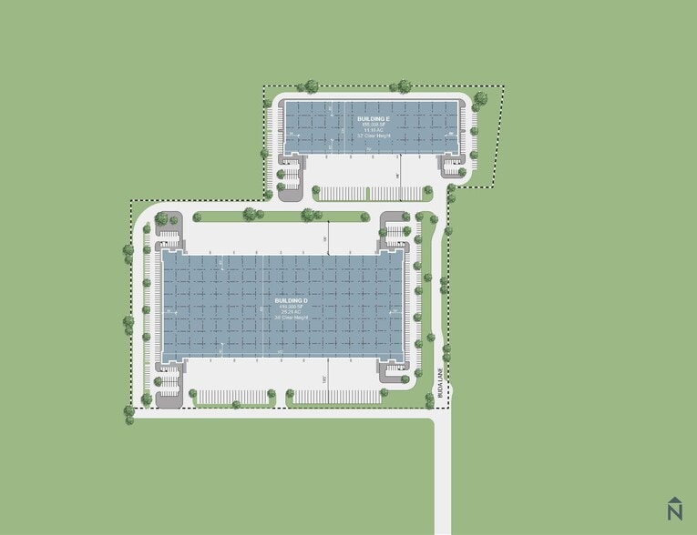 3269 Buda Ln, Fort Worth, TX for lease - Site Plan - Image 3 of 3