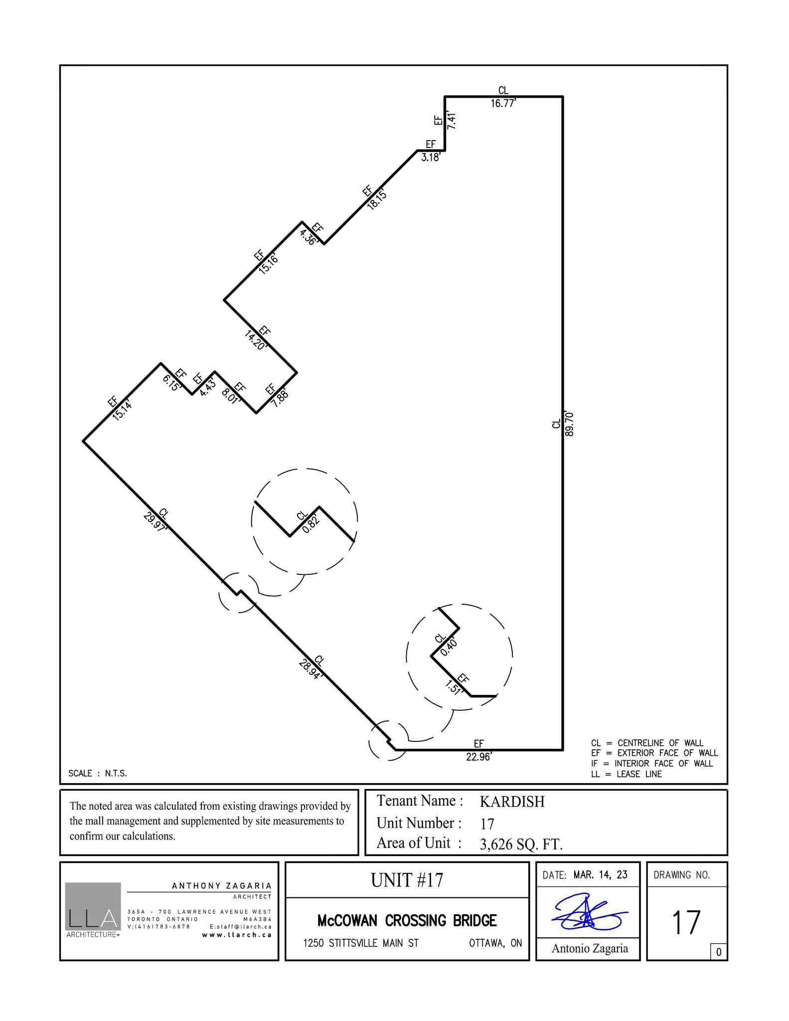 1250 Stittsville Main St, Stittsville, ON for lease Site Plan- Image 1 of 1