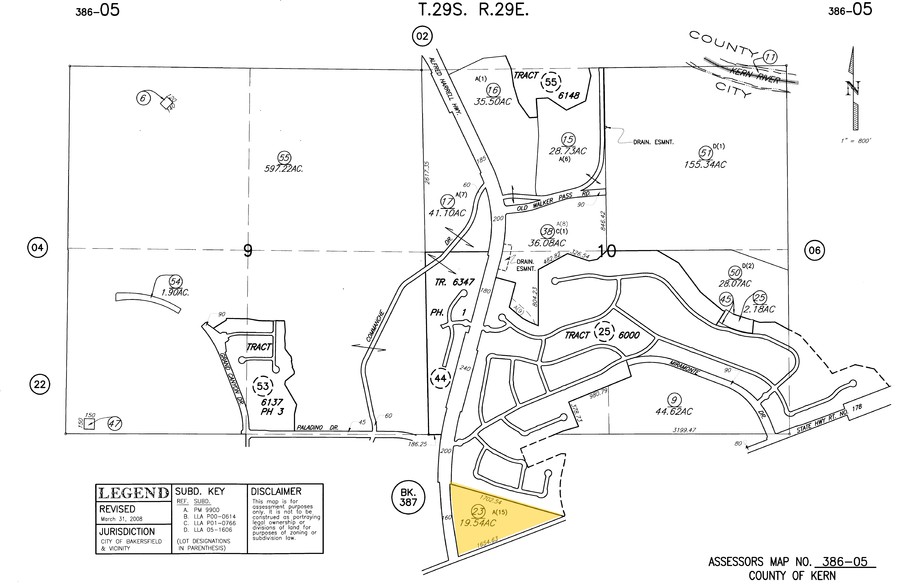 Commercial Development Opportunity portfolio of 2 properties for sale on LoopNet.com - Plat Map - Image 2 of 3