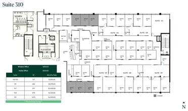 1238 1 St SW, Calgary, AB for lease Floor Plan- Image 1 of 1