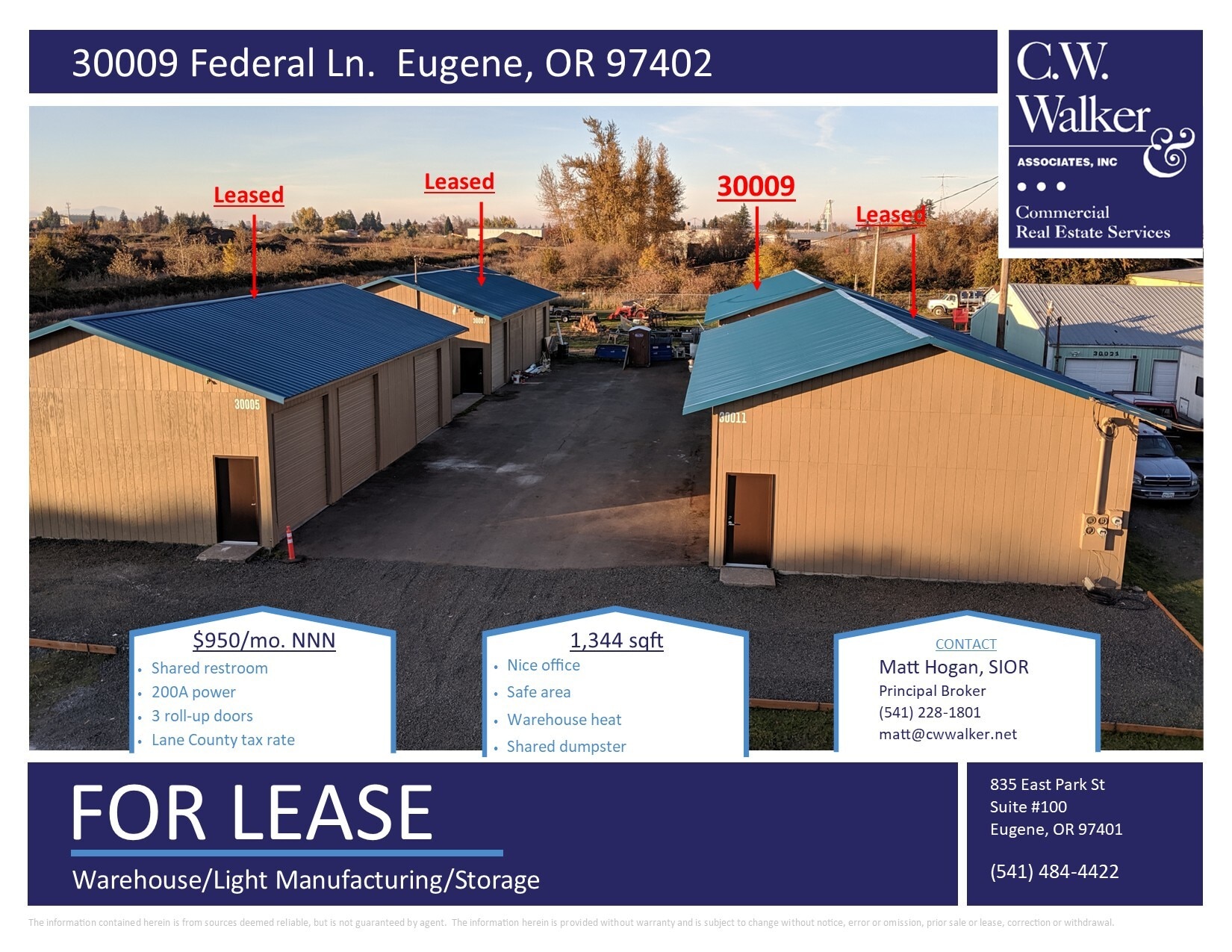 30005-30011 Federal Ln, Eugene, OR for sale Building Photo- Image 1 of 1