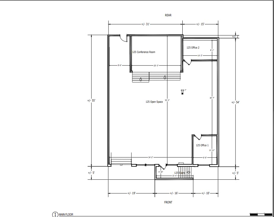 5256 Peachtree Rd, Atlanta, GA for lease Floor Plan- Image 1 of 1