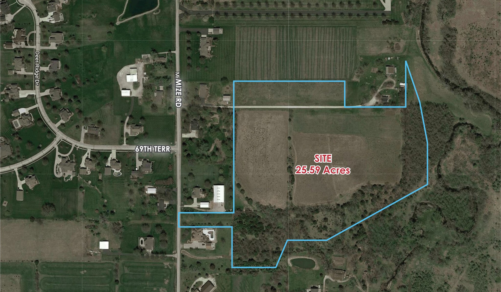 69th Terr & Mize Rd, Shawnee, KS 66226 Land for Sale