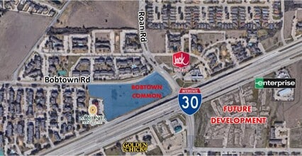 IH-30, Garland, TX - AERIAL  map view