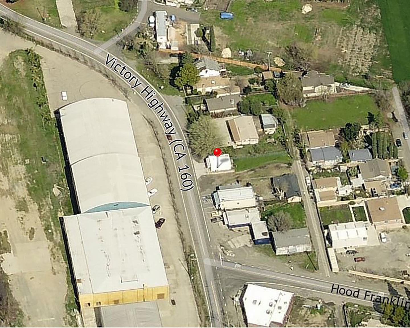 10741 State Highway 160, Hood, CA for sale Aerial- Image 1 of 1