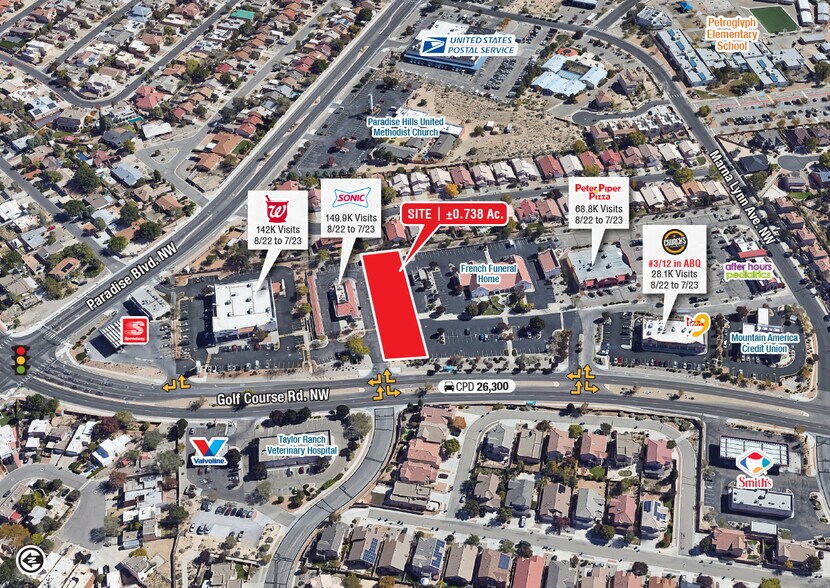 Golf Course Rd rd Albuquerque NM 87114 Retail Land with Excellent Golf Course Rd rd Albuquerque NM 87114 Retail Land with Excellent