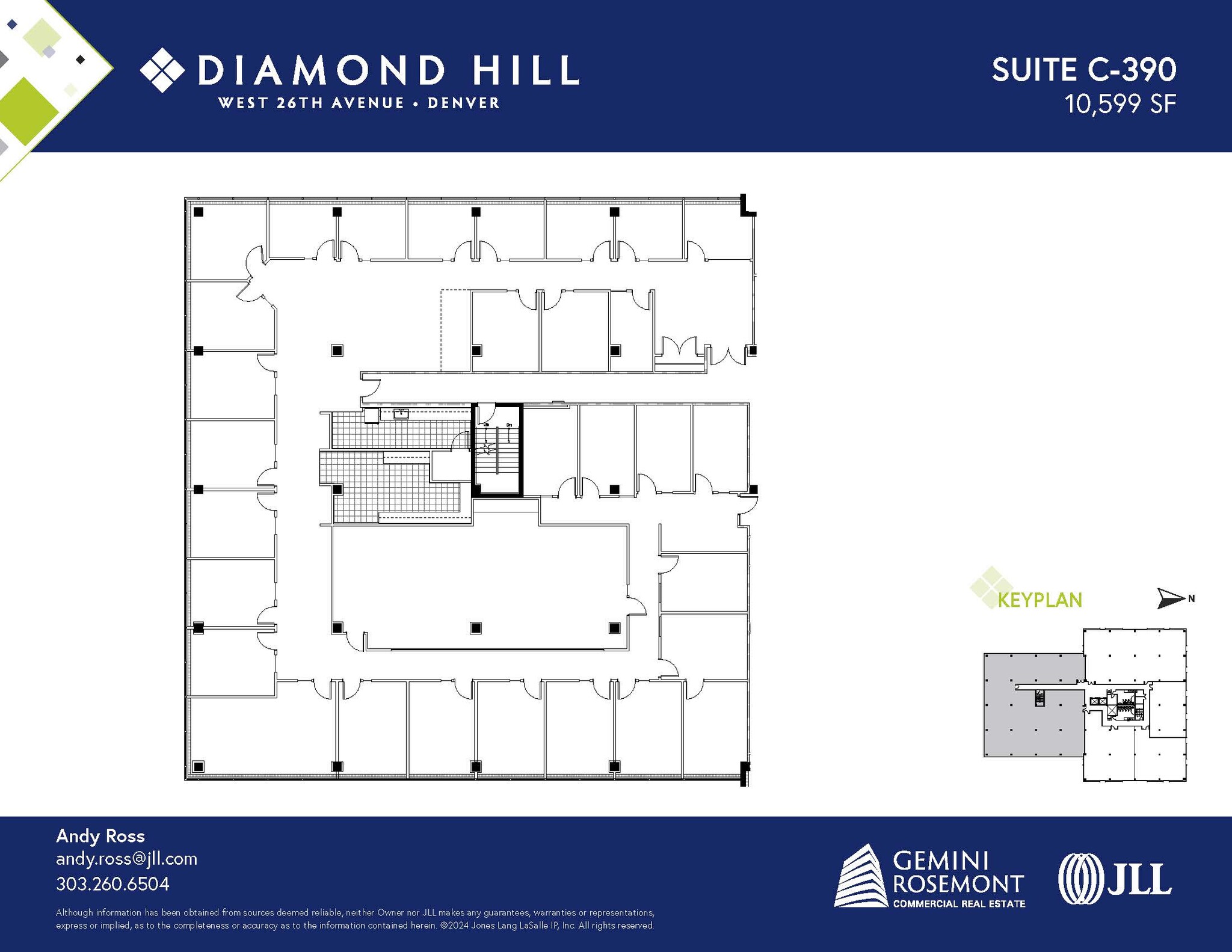 2490 W 26th Ave, Denver, CO for lease Floor Plan- Image 1 of 2