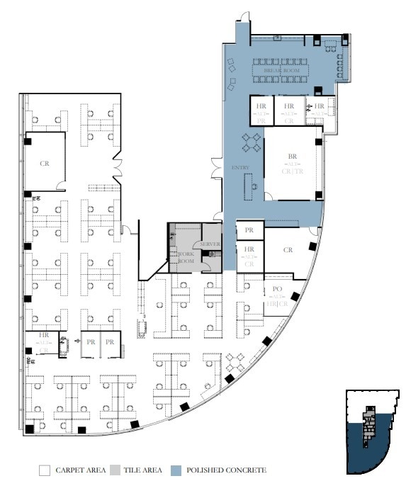 10 Almaden Blvd, San Jose, CA for lease Floor Plan- Image 1 of 1