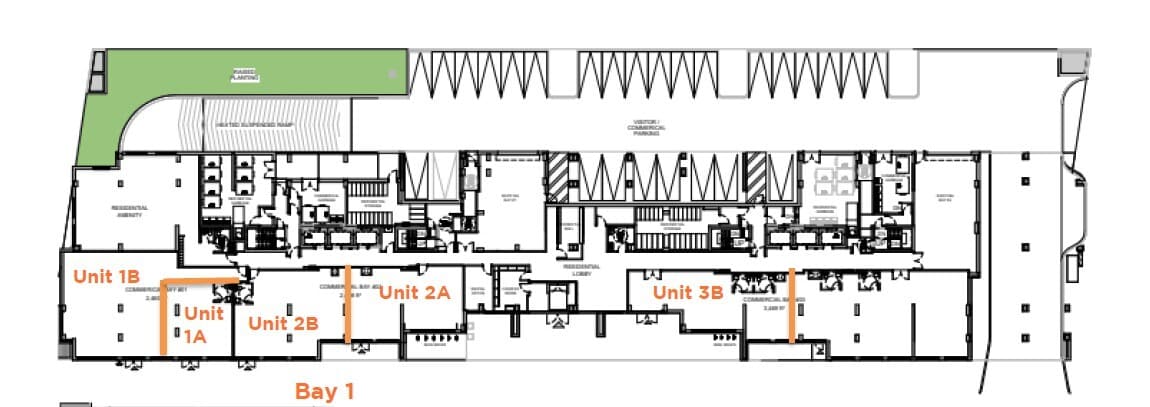 1655 Carling Av, Ottawa, ON for lease Site Plan- Image 1 of 3