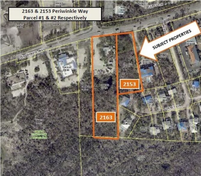 2153-2163 Periwinkle Way, Sanibel, FL for sale - Aerial - Image 1 of 23