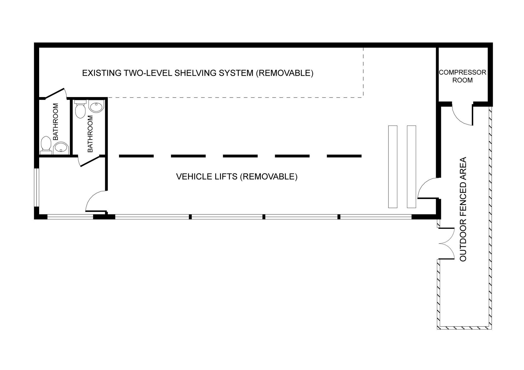 2121 El Camino Real, Redwood City, CA for lease Floor Plan- Image 1 of 1