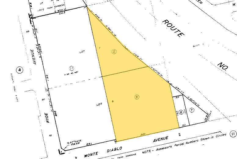 2545-2615 Monte Diablo Ave, Stockton, CA for sale - Plat Map - Image 2 of 5