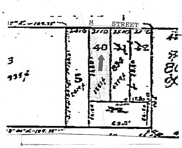 3342 M St NW, Washington, DC for lease - Plat Map - Image 2 of 6