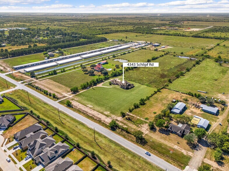 4343 Schlipf Rd, Katy, TX for sale - Aerial - Image 3 of 4