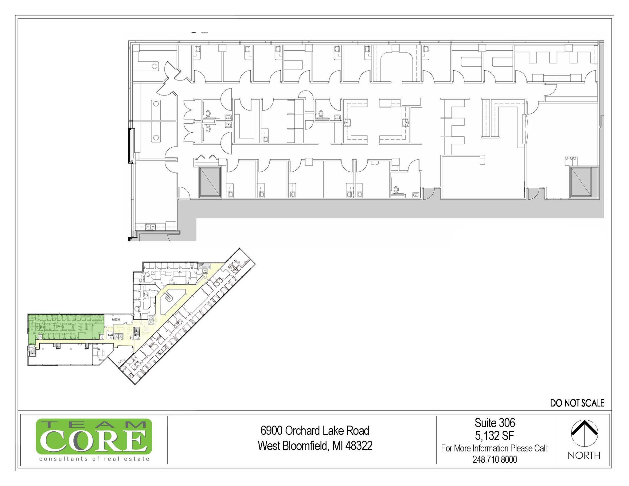 6900 Orchard Lake Rd, West Bloomfield, MI for lease Floor Plan- Image 1 of 1