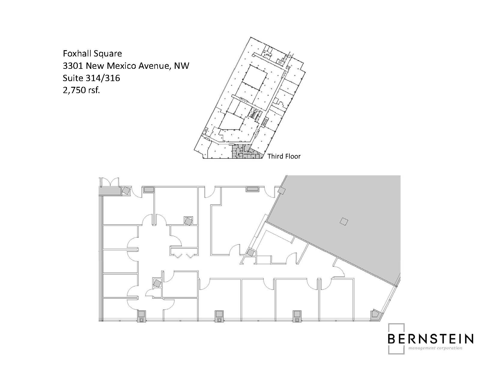 3301 New Mexico Ave NW, Washington, DC for lease Floor Plan- Image 1 of 1