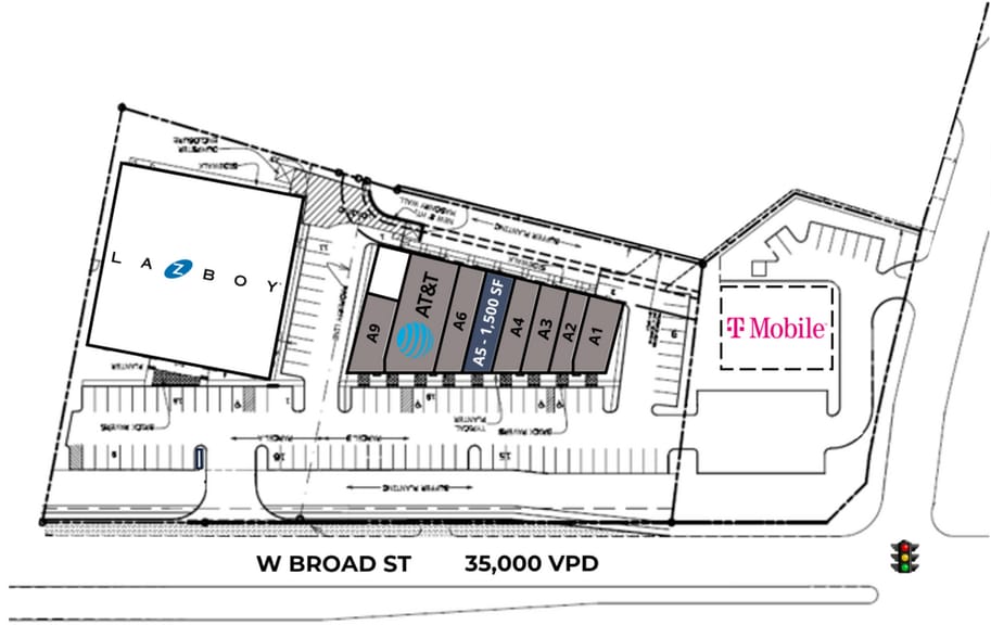 11561-11577 W Broad St, Richmond, VA for lease - Building Photo - Image 2 of 7