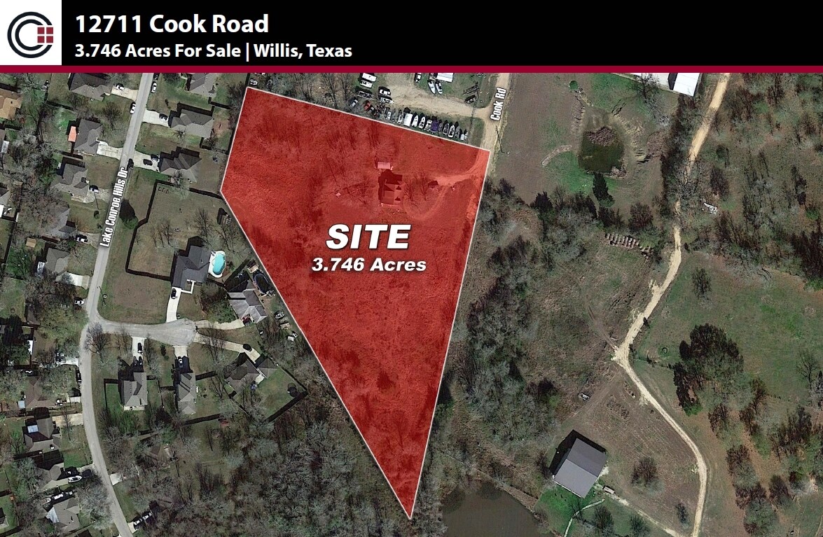 12711 Cook Rd, Willis, TX for sale Primary Photo- Image 1 of 1