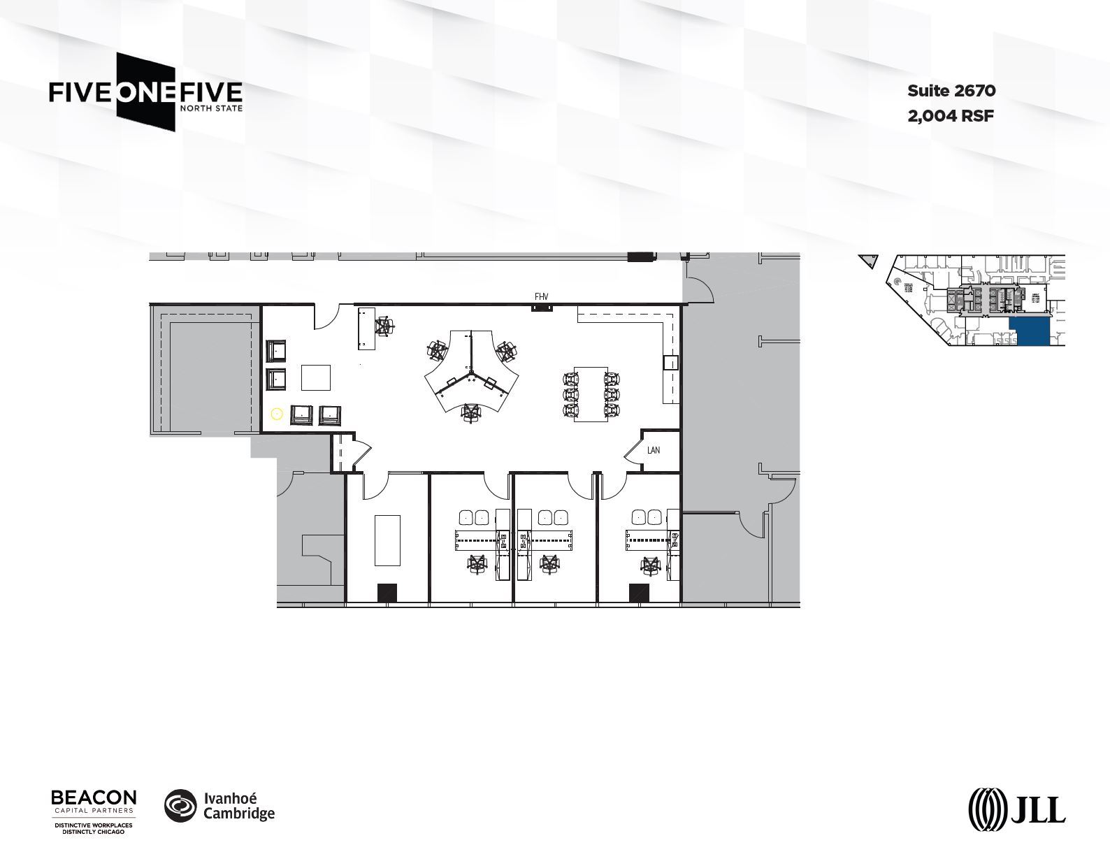 515 N State St, Chicago, IL for lease Floor Plan- Image 1 of 1