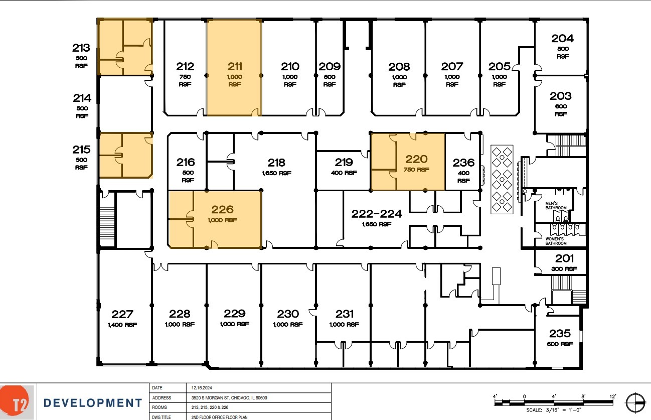 3520 S Morgan St, Chicago, IL for lease Floor Plan- Image 1 of 1