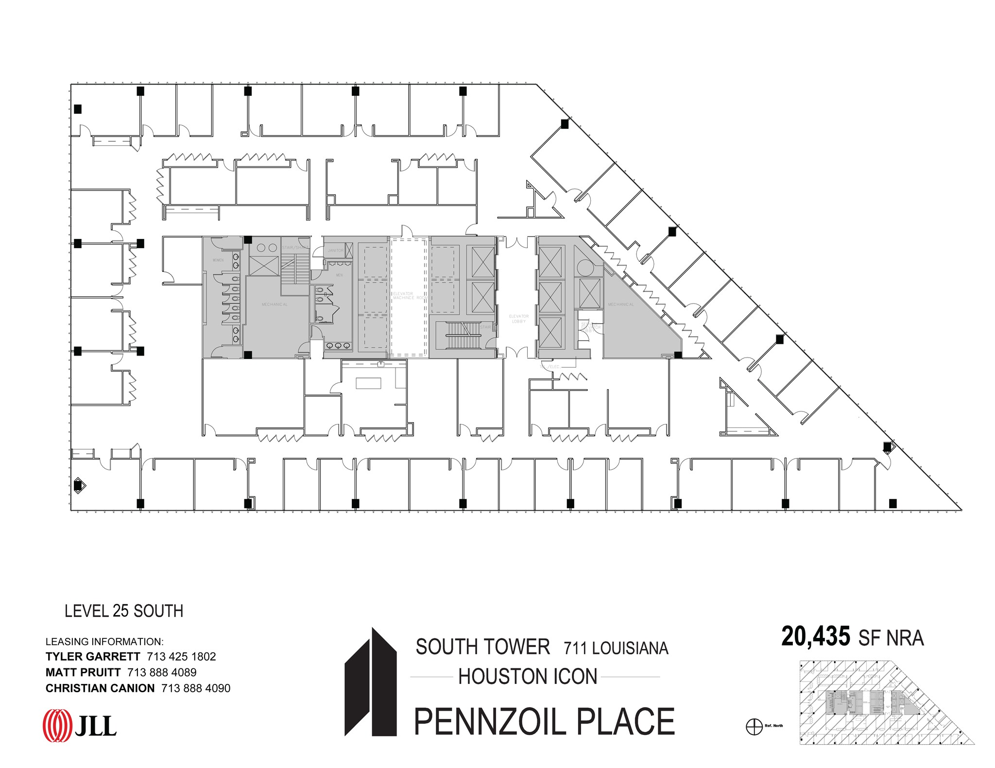 711 Louisiana St, Houston, TX for lease Floor Plan- Image 1 of 1