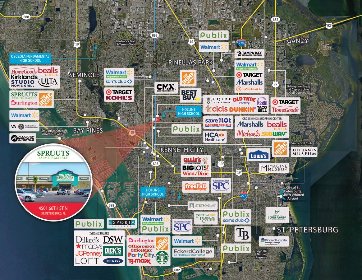 4501 66th St N, City, FL 33709 Sprouts Farmers Market