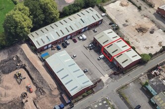 Poland St, Manchester, GTM - aerial  map view