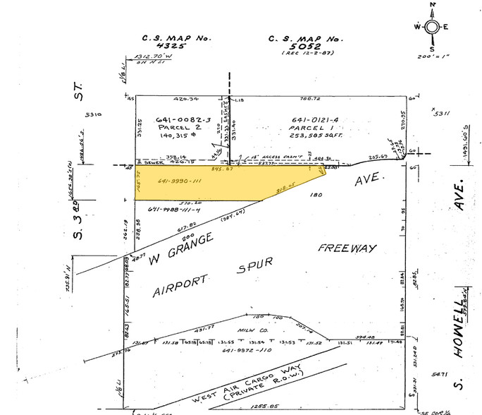 180 W Grange Ave, Milwaukee, WI for sale - Plat Map - Image 2 of 7