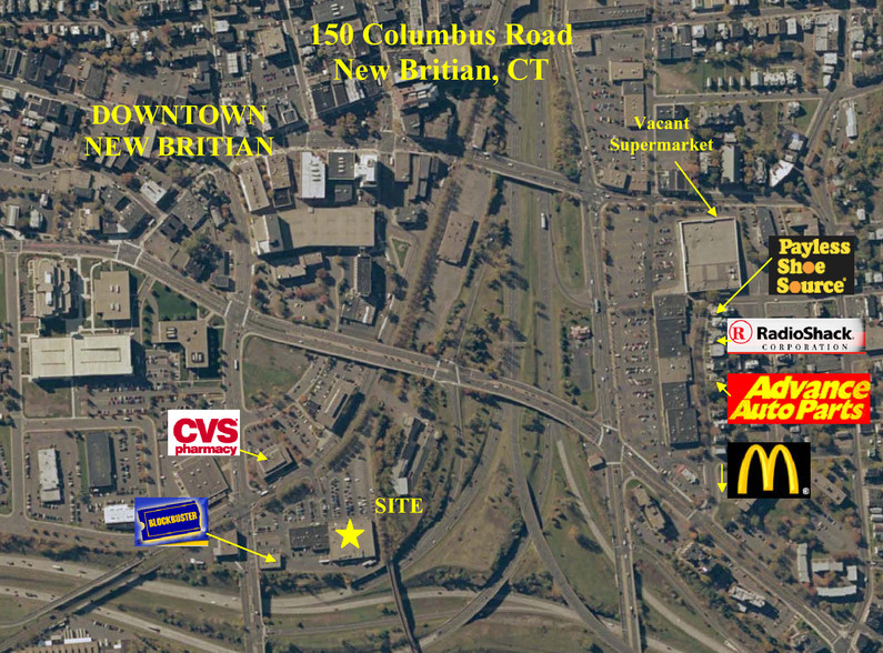 150-190 Columbus Blvd, New Britain, CT for lease - Site Plan - Image 3 of 10