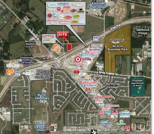 Grand Parkway & Hildebrandt Rd, Spring, TX for sale Building Photo- Image 1 of 1