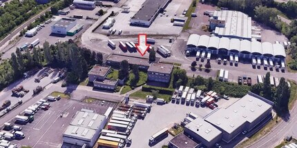 École-Valentin - AERIAL map view