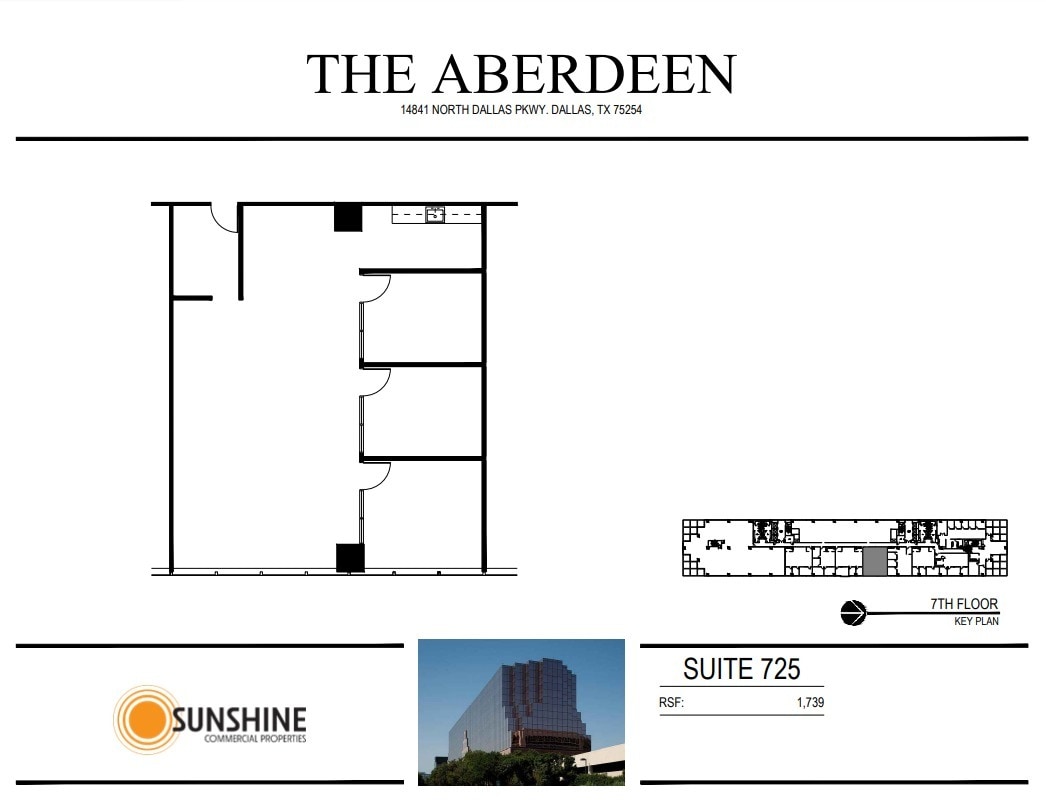 14841 N Dallas Pky, Addison, TX for lease Floor Plan- Image 1 of 1