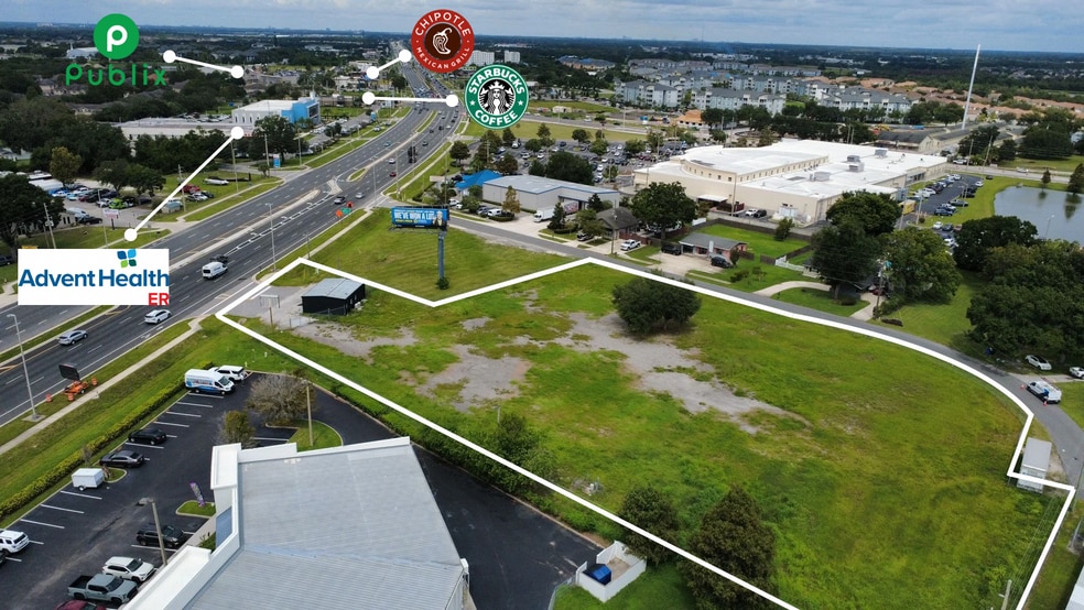 2543 E Irlo Bronson Memorial Hwy, Kissimmee, FL for sale - Aerial - Image 1 of 3