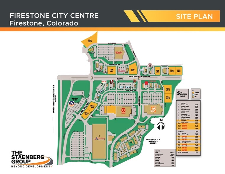 E I-25 Frontage Rd, Firestone, CO for lease - Site Plan - Image 1 of 1