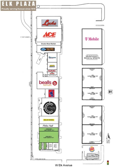 1505-1715 N Highway 81, Duncan, OK for lease - Building Photo - Image 2 of 2