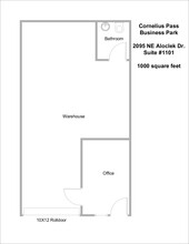 2056 NW Aloclek Dr, Hillsboro, OR for lease Site Plan- Image 1 of 1