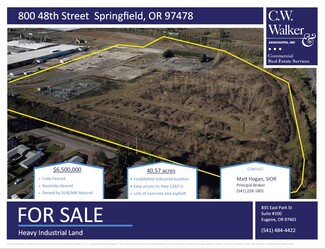 More details for 800 48th St, Springfield, OR - Land for Sale