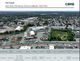 More details for 184 US Highway 22, Hillside, NJ - Land for Lease