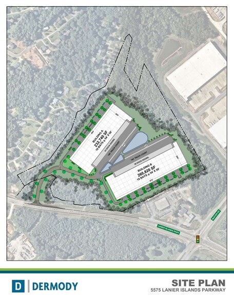5575 Lanier Islands Pky, Buford, GA for lease - Site Plan - Image 3 of 3