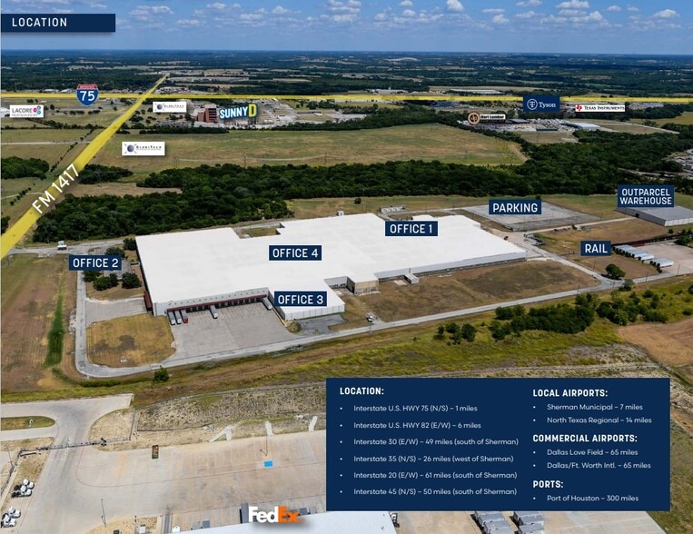 1400 W FM 1417, Sherman, TX for sale - Building Photo - Image 3 of 7