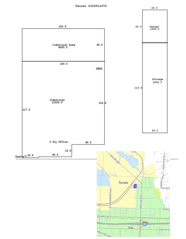 5111 4th St E, Fife, WA for lease Building Photo- Image 1 of 1