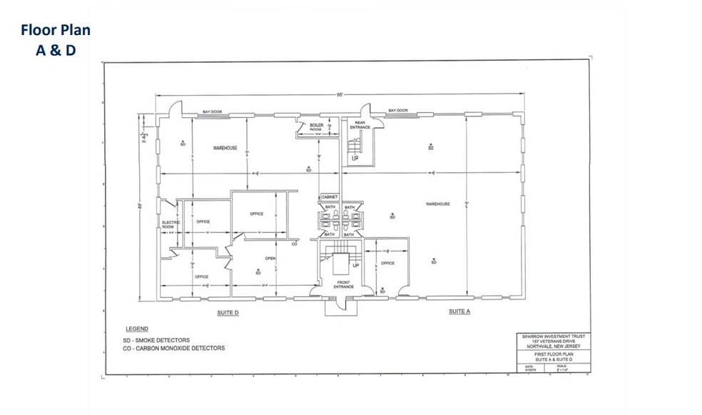 157 Veterans Dr, Northvale, NJ for sale - Floor Plan - Image 2 of 3